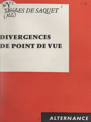 cover image of Divergences de point de vue